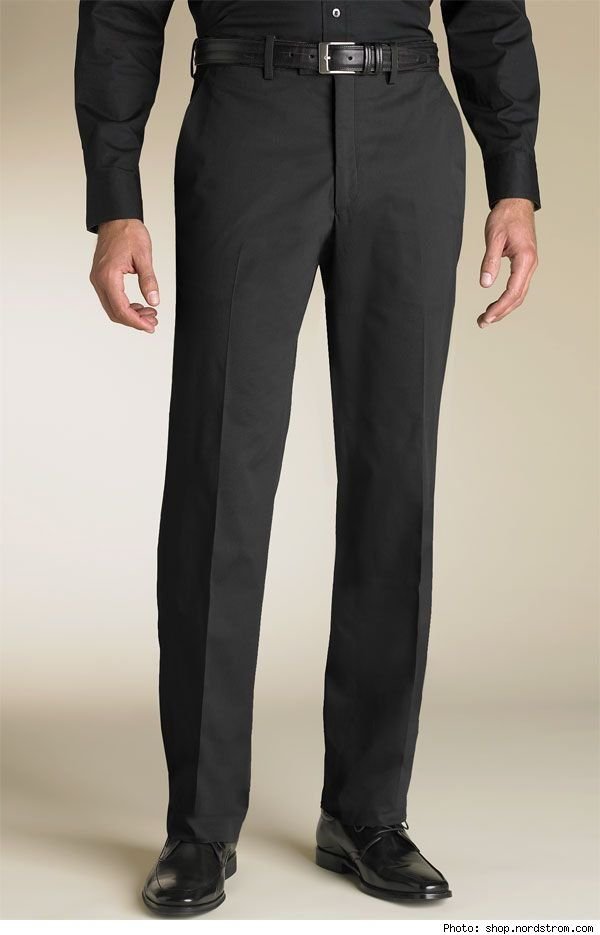 Slim Fit Dress Trousers