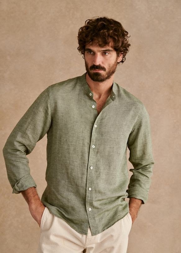 Linen Button Down Shirt