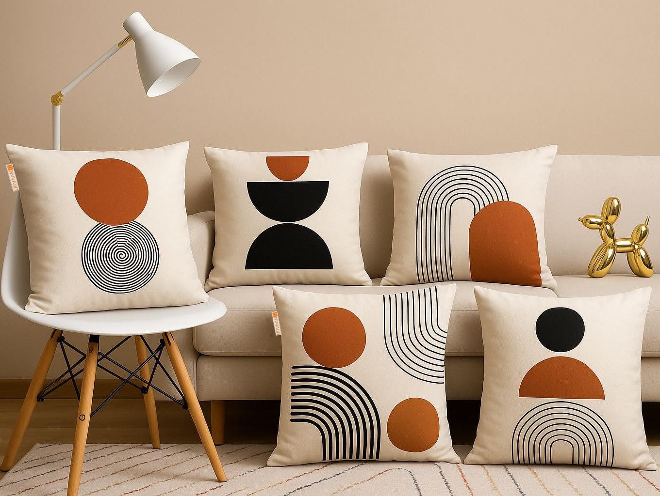 Throw Pillow Cover Set