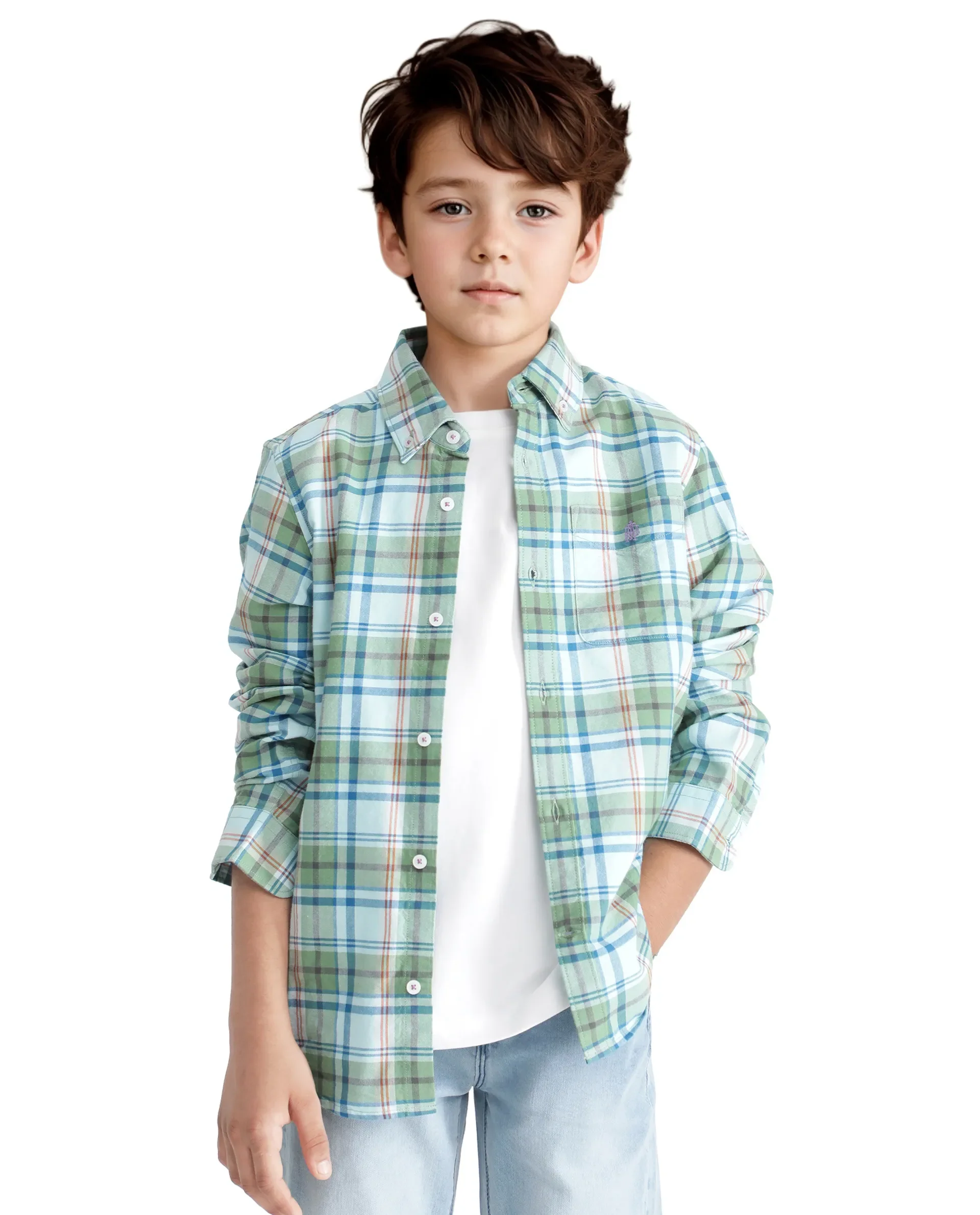 Boys Check Shirt